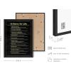 image:imageHAUS AND HUES Motivational Wall Art for Office  Iceberg Picture Motivational Artwork for Walls Inspirational Poster for Gym Iceberg Poster with Beige Frame 16x2010 Rules for Life