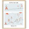image:imageHAUS AND HUES Motivational Wall Art for Office  Iceberg Picture Motivational Artwork for Walls Inspirational Poster for Gym Iceberg Poster with Beige Frame 16x20Expectation Vs Reality