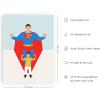 image:imageHAUS AND HUES Superman Art Print Individual  12x16