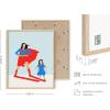 image:imageHAUS AND HUES Superwoman Art Print  16x20  Framed Beige