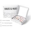 image:imageHaus and Hues Feminist Wall Art  Inspirational Feminist Poster for Room Aesthetic Famous Women in History Poster Frameable Motivational Wall Art for Office Classroom and Dorm Beige Frame 16x20Black