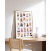image:imageHaus and Hues Feminist Wall Art  Inspirational Feminist Poster for Room Aesthetic Famous Women in History Poster Frameable Motivational Wall Art for Office Classroom and Dorm Beige Frame 16x20Unframed