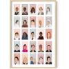 image:imageHaus and Hues Feminist Wall Art  Inspirational Feminist Poster for Room Aesthetic Famous Women in History Poster Frameable Motivational Wall Art for Office Classroom and Dorm Beige Frame 16x20Beige