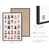 image:imageHaus and Hues Feminist Wall Art  Inspirational Feminist Poster for Room Aesthetic Famous Women in History Poster Frameable Motivational Wall Art for Office Classroom and Dorm Beige Frame 16x20Black