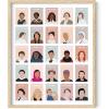 image:imageHaus and Hues Feminist Wall Art  Inspirational Feminist Poster for Room Aesthetic Famous Women in History Poster Frameable Motivational Wall Art for Office Classroom and Dorm Beige Frame 16x20Beige