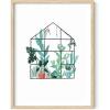 image:imageHAUS AND HUES Boho Prints MidCentury Wall Art  Modern Minimalist Poster Neutral Boho Art Prints with Shapes amp Small Branch  Unframed 24x36Greenhouse