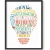 image:imageHAUS AND HUES Lightbulb Art Print Individual  12x16