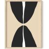 image:imageHAUS AND HUES Scandinavian Wall Art  Abstract Mid Century Modern Prints Contemporary Minimalist Decor for Bedroom Black Frame 12x16Half Circles