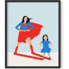 image:imageHAUS AND HUES Superwoman Art Print Individual  16x20