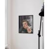 image:imageHAUS AND HUES Elon Musk Framed Wall Art Meme Posters Trippy Posters for Guys Smoking Funny Cool Bedroom Room Decor Black Framed 12x16