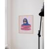 image:imageHAUS AND HUES Mean Girls Poster  Pink Wall Art Mean Girls Quotes Preppy Wall Art Pink Posters Pink Posters for Room Aesthetic Cute Preppy Room Decor Light Pink Pictures Framed Beige 16 x 20