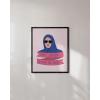 image:imageHAUS AND HUES Mean Girls Poster  Pink Wall Art Mean Girls Quotes Preppy Wall Art Pink Posters Pink Posters for Room Aesthetic Cute Preppy Room Decor Light Pink Pictures Framed Black 16 x 20