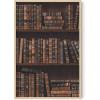 image:imageHAUS AND HUES Van Gogh Skeleton with Cigarette Poster  Gothic Skull Art Dark Academia Decor Beige Frame 24x36Bookshelf