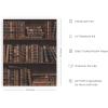 image:imageHAUS AND HUES Van Gogh Skeleton with Cigarette Poster  Gothic Skull Art Dark Academia Decor Beige Frame 24x36Bookshelf