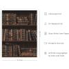image:imageHAUS AND HUES Van Gogh Skeleton with Cigarette Poster  Gothic Skull Art Dark Academia Decor Beige Frame 24x36Bookshelf