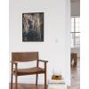 image:imageHAUS AND HUES Van Gogh Skeleton with Cigarette Poster  Gothic Skull Art Dark Academia Decor Beige Frame 24x36Dark Statue
