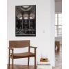image:imageHAUS AND HUES Van Gogh Skeleton with Cigarette Poster  Gothic Skull Art Dark Academia Decor Beige Frame 24x36Renaissance Library