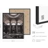 image:imageHAUS AND HUES Van Gogh Skeleton with Cigarette Poster  Gothic Skull Art Dark Academia Decor Beige Frame 24x36Renaissance Library