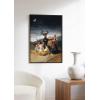 image:imageHAUS AND HUES Van Gogh Skeleton with Cigarette Poster  Gothic Skull Art Dark Academia Decor Beige Frame 24x36Sabbath of the Witches