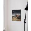 image:imageHAUS AND HUES Van Gogh Skeleton with Cigarette Poster  Gothic Skull Art Dark Academia Decor Beige Frame 24x36Sabbath of the Witches