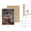 image:imageHAUS AND HUES Van Gogh Skeleton with Cigarette Poster  Gothic Skull Art Dark Academia Decor Beige Frame 24x36Witches Going to Sabbath
