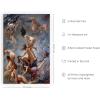 image:imageHAUS AND HUES Van Gogh Skeleton with Cigarette Poster  Gothic Skull Art Dark Academia Decor Beige Frame 24x36Witches Going to Sabbath