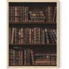 image:imageHAUS AND HUES Van Gogh Skeleton with Cigarette Poster  Gothic Skull Art Dark Academia Decor Beige Frame 24x36Bookshelf