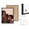 image:imageHAUS AND HUES African American Women Wall Art  Black Art Paintings African Art Decor Black Women Collage Poster for Bedroom or Living Room Beige Frame 16x20Faces