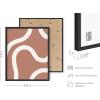 image:imageHAUS AND HUES Black Abstract Wall Art  Set of 6 Modern Black and Gray Line Art Prints Minimalist Geometric Abstract Art for Wall Decor Unframed 16x20Bohemian Gallery