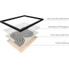 image:imageHAUS AND HUES Black Abstract Wall Art  Set of 6 Modern Black and Gray Line Art Prints Minimalist Geometric Abstract Art for Wall Decor Unframed 16x20Black  Beige Set of 6