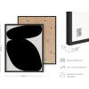 image:imageHAUS AND HUES Black Abstract Wall Art  Set of 6 Modern Black and Gray Line Art Prints Minimalist Geometric Abstract Art for Wall Decor Unframed 16x20Black  Beige Set of 6