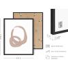 image:imageHAUS AND HUES Black Abstract Wall Art  Set of 6 Modern Black and Gray Line Art Prints Minimalist Geometric Abstract Art for Wall Decor Unframed 16x20Cream Gallery