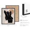 image:imageHAUS AND HUES Black Abstract Wall Art  Set of 6 Modern Black and Gray Line Art Prints Minimalist Geometric Abstract Art for Wall Decor Unframed 16x20Midcentury Woman