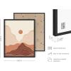 image:imageHAUS AND HUES Black Abstract Wall Art  Set of 6 Modern Black and Gray Line Art Prints Minimalist Geometric Abstract Art for Wall Decor Unframed 16x20Natural Boho