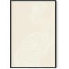 image:imageHAUS AND HUES Black and White Wall Art Abstract Wall Decor  Contemporary Wall Art Neutral Colors Abstract Poster Black and White Prints Beige Frame 16x20Smoke