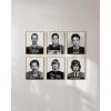 image:imageHAUS AND HUES Celebrity Mugshots Poster Rock Posters Vintage Kurt Cobain Poster Mick Jagger Mugshot Elvis Poster Jimi Hendrix Poster David Bowie Poster Frank Sinatra Mugshot Beige Framed 8x10
