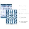 image:imageHAUS AND HUES Wall Art Set of 4  Abstract Blue Art Prints Navy Blue Poster Unframed 11x14 for Bathroom Bedroom Living Room Kitchen OfficeBlue Tie Dye