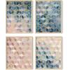 image:imageHAUS AND HUES Wall Art Set of 4  Abstract Blue Art Prints Navy Blue Poster Unframed 11x14 for Bathroom Bedroom Living Room Kitchen OfficeGeometric