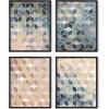 image:imageHAUS AND HUES Wall Art Set of 4  Abstract Blue Art Prints Navy Blue Poster Unframed 11x14 for Bathroom Bedroom Living Room Kitchen OfficeGeometric
