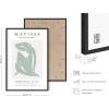 image:imageHAUS AND HUES Danish Pastel Aesthetic Matisse Poster  Danish Pastel Room Decor Aesthetic Matisse Print amp Sage Green Wall Decor Matisse Cutouts Modern Wall Art Abstract 24 x 36 Framed Black