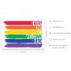 image:imageHAUS AND HUES Pride Artwork  LGBTQ Decor Pride Month Sign Rainbow Gay Poster LGBT Wall Art Unframed 24x36 Stonewall InnLGBTQ Flag
