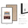 image:imageHAUS AND HUES Pride Poster  Gay Pride Decor LGBTQ Flag Art Rainbow Sign Black Frame 24x36Stonewall Inn