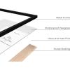 image:imageHAUS AND HUES 11x17 Black Metal Picture Frames  Features Premium Aluminum Vertical amp Horizontal Hang Shatterproof Plexiglass  Perfect for Home Room Office 11x17 in Black Set of 3