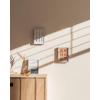 image:imageHAUS AND HUES 4x6 White Aluminum Frame Set of 3  Vertical Hanging Easel Back for Tabletop Shatterproof Plexiglass 4x6 in White