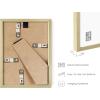 image:imageHAUS AND HUES 5x7 Gold Picture Frame  Modern Aluminum Wall Art Display  Lightweight 5x7 Frame for Photos Prints Posters  Tabletop or Wall Mount