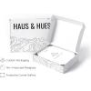 image:imageHAUS AND HUES 85x11 Silver Metal Picture Frames  Features Premium Aluminum Vertical amp Horizontal Hang Shatterproof Plexiglass  Perfect for Home Room Office 85x11 in Silver Set of 4