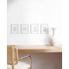 image:imageHAUS AND HUES Standalone White Oak Frame Set of 45x7