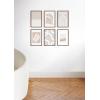 image:imageHAUS AND HUES Walnut Oak 12x18 Picture Frame  Standalone Natural Wood Frame Set of 6