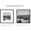 image:imageHAUS AND HUES Walnut Oak Wood 12x12 Picture Frames  Set of 4 Square Frames with Mat Modern Frames for Posters and Art Prints 12x12 in Walnut Set of 4