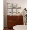 image:imageHAUS AND HUES Walnut Square Frames Set of 616x16